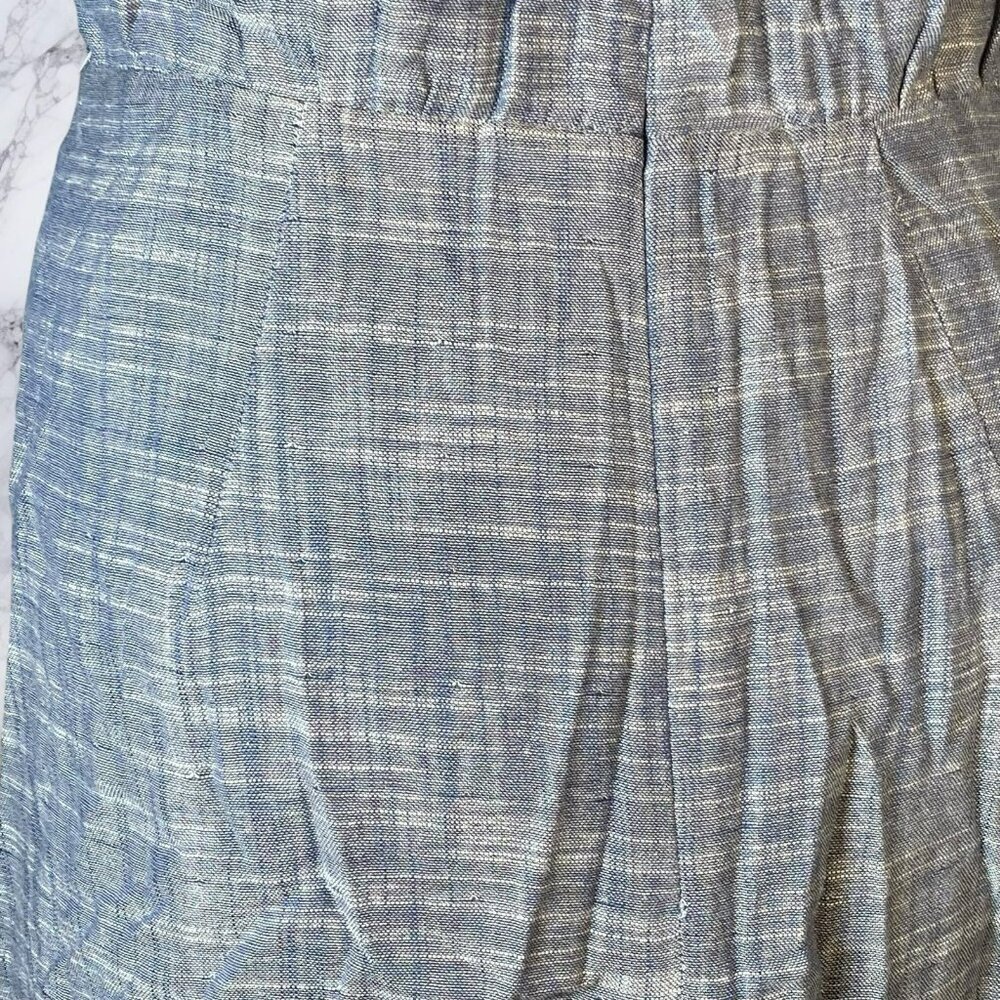 L'Academie The Noela Mini Dress - Dusty Blue - Picture 7 of 9
